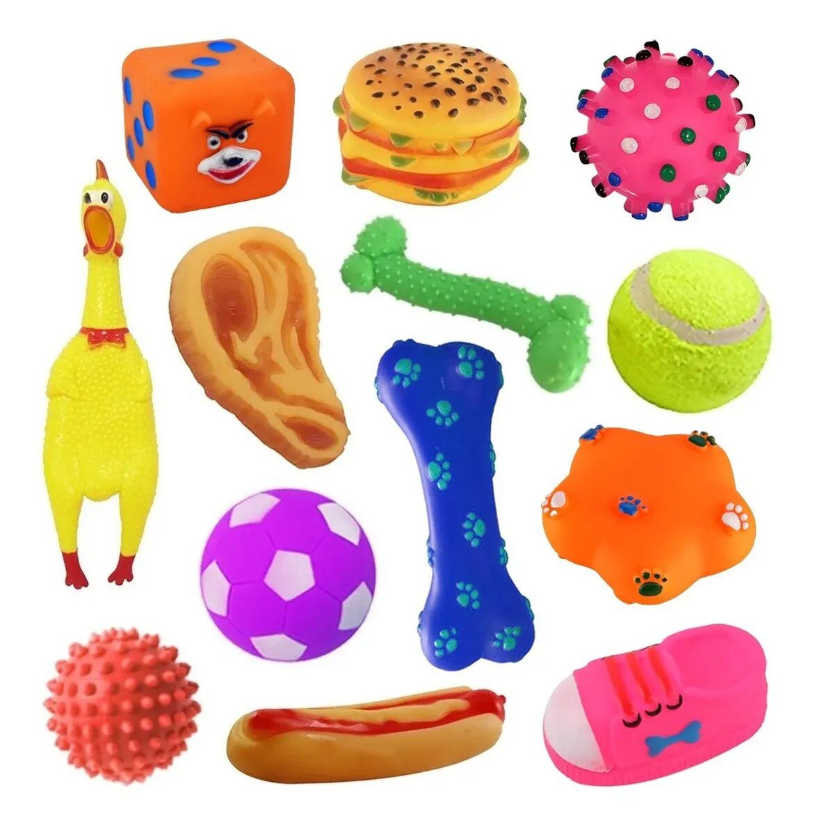 Kit 10 Mordedor Para Pet Brinquedos Para Cachorro